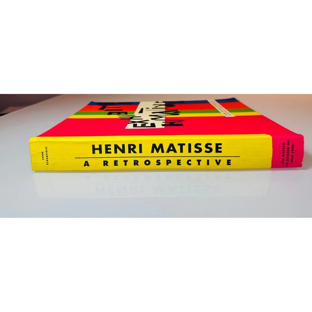 Henri Matisse A Retrospective MoMA Exhibition Catalog John Elderfield Softcover